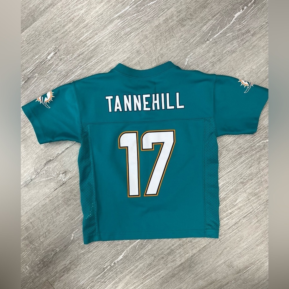 NFL Miami Dolphins Youth #17 Teal TANNEHILL Jersey S (4)